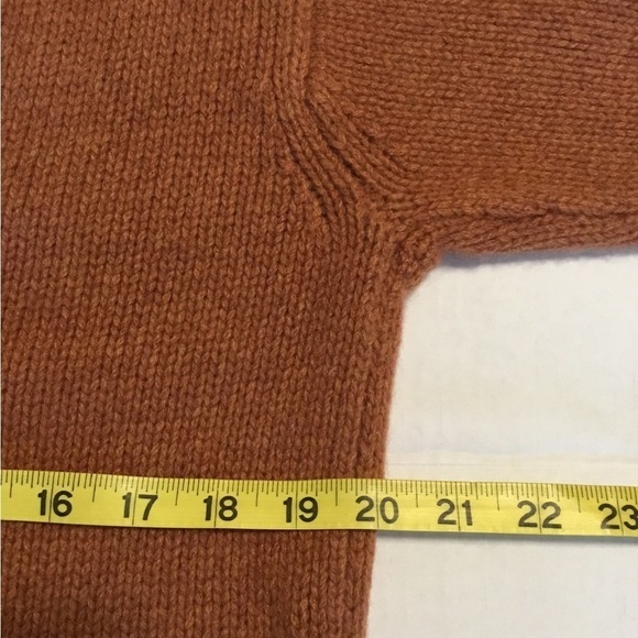 LOU &GREY 100%cashmere rusty color soft sweater SM NWT - Picture 5 of 8